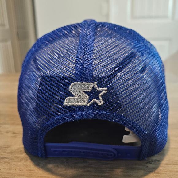 Vintage Duke University Blue Devils Trucker Hat Cap 90s DU Blue Gray NCAA Retro - Picture 4 of 8